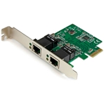 STARTECH Tarjeta 2 puertos RJ45 Ethernet 1GB para PC