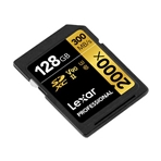 LEXAR SDXC 128GB V90 Tarjeta Profesional SDXC 128GB UHS-II (U3) Class 10 V90