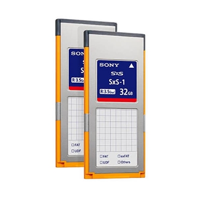 SONY 2SBS-32G1C Pack de 2 tarjetas SxS de 32Gb.