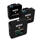 RODE WIRELESS GO II DUAL Sistema de micrófono inalámbrico de doble canal.