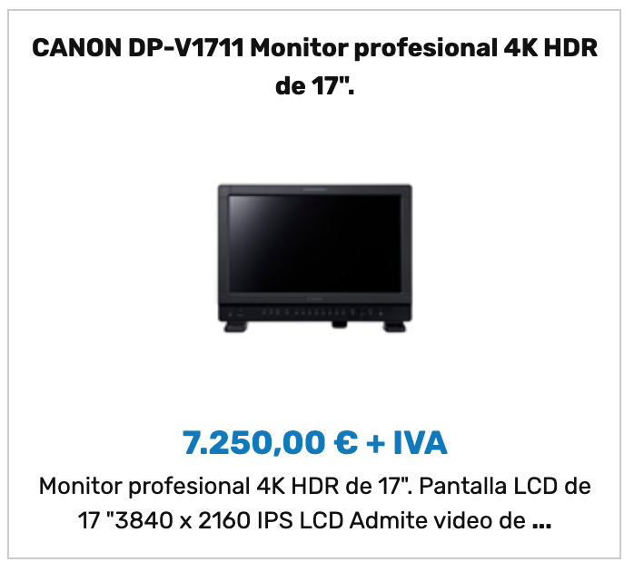 CANON DP-V1711