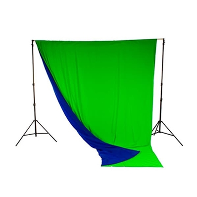 LASTOLITE LC5787 Fondo cortina tela reversible Azul / Verde 3m x 3,5m