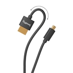 SMALLRIG SM3043 Cable HDMI a MicroHDMI 4K ultraflexible de 55 cm.