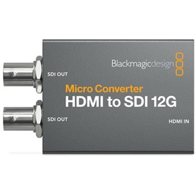 BLACKMAGIC Micro Converter HDMI a SDI 12G (con PSU)