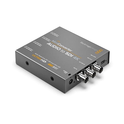 BLACKMAGIC Mini Converter, embebedor Audio a SDI 4K