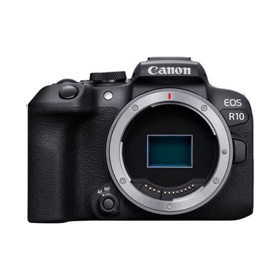 CANON EOS R10 Cuerpo de cámara mirrorless con sensor APS-C de 24,2 megapíxeles.