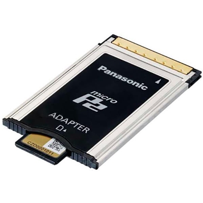 PANASONIC AJ-P2AD1G Adaptador de tarjetas de memoria microP2.
