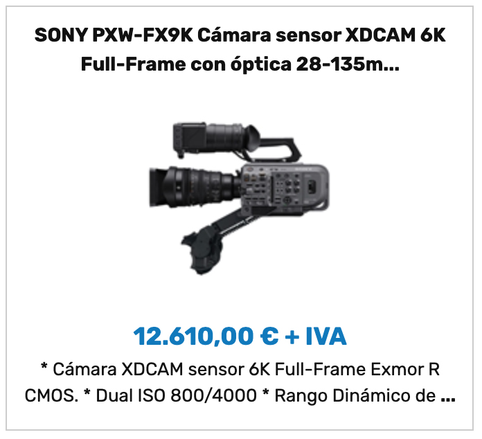Sony FX9K