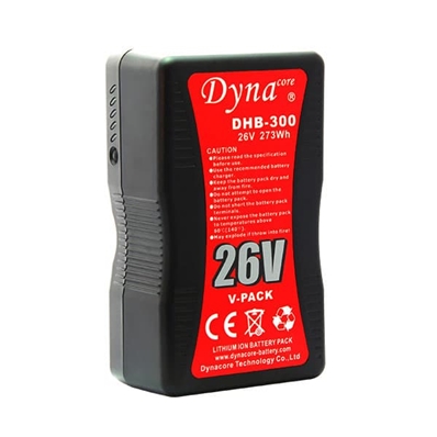 DYNACORE DHB-300 Batería ión lítio 26V tipo V-Lock de 273W.