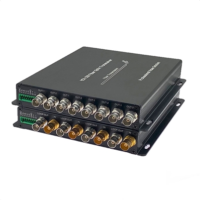 E-LNK LNK-3GSDI-4V1R Kit emisor/receptor unidireccional 4x3GSDI (hasta 1080p60) sobre F.O