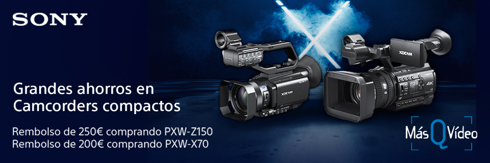 Promoción Sony Reembolso camcorders z150 y x70
