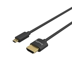 SMALLRIG SM3042 Cable HDMI a MicroHDMI 4K ultraflexible de 35 cm.