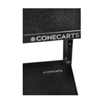 CONECARTS SMALL BASIC 3 Carro de 3 estantes con moqueta negra.