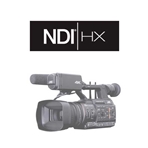 JVC NDI550 Actualización a NDI-HX para cámara JVC GY-HC550