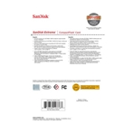 SANDISK SDCFXSB-046G-G46 (Usado) Tarjeta Compact Flash Extreme 64GB 120MB/s 85MB/s