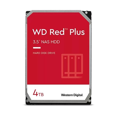 WESTERN DIGITAL Hdd interno 4TB WD Red Plus NAS