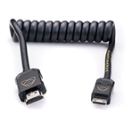 ATOMOS Cable espiral 30-45 cm Mini HDMI a HDMI.