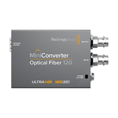 BLACKMAGIC Mini Converter, bidi SDI-F.O 12G (sin SFP)