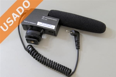 SENNHEISER MKE 400 (Usado) Micro para cámaras DSLR (con conexión minijack)