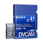 SONY PDVM41N3 Cinta 1/4" DVCAM para HDV. Carcasa mini