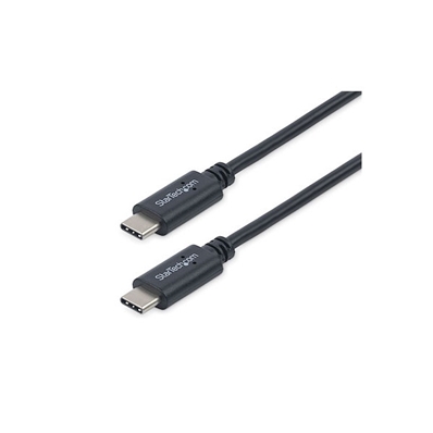 STARTECH Cable USB-C (M) a USB-C (M) de 2 metros. Color negro