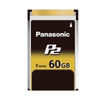 PANASONIC AJ-P2E060FG Tarjeta de memoria P2 de 60GB. Velocidad 1,2 Gbps ..