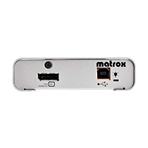MATROX Dual Head. Interface multimonitor Mac (1 In DP-2 Out DVI-D)