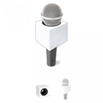 FONESTAR MT-4B (Usado) Cubo para micrófonos de mano. Color blanco.