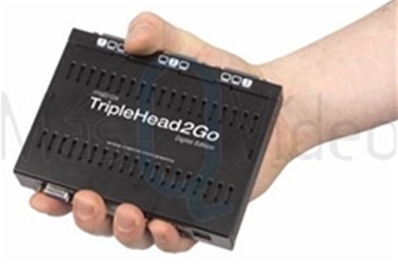 MATROX Triple Head. Interface multimonitor (1 In VGA-3 Out DVI-I)