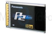 PANASONIC AJ-P2C032RG Tarjeta de memoria de estado sólido de 32GB