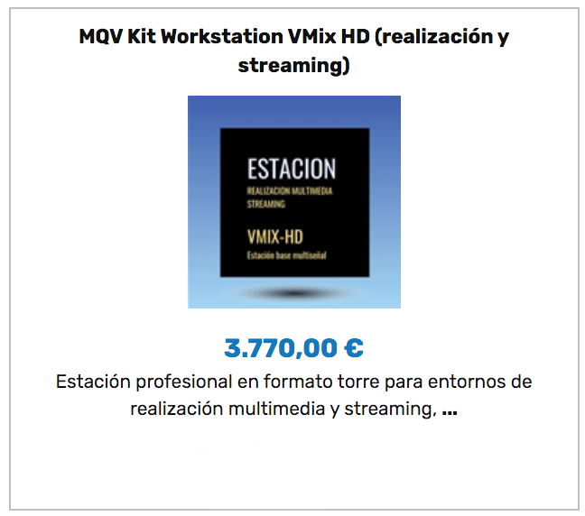 Kit VMIX HD