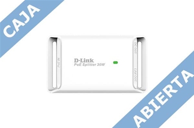 D-LINK DPE-301GS (Caja abierta) D-Link. PoE Splitter 10/100/1000, 12V-2.5A