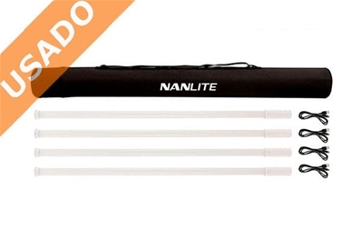 NANLITE PAVOTUBE T8-7X 4KIT (Usado) Kit de 4 x Pavotube 100cm T8-7X.