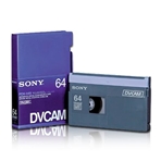 SONY PDV-64N3 Cinta 1/4" DVCAM para HDV de 64'