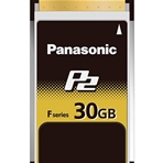 PANASONIC AJ-P2E030FG Tarjeta de memoria P2 de 30GB. Velocidad 1,2 Gbps