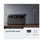 DJI POWER 1000 Estación de energía portátil con capacidad de batería de 1024 Wh