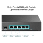 TP-LINK ER7206 Router Tp-Link ER7206 con 4 puertos ethernet 1GB y compatibilidad VPN