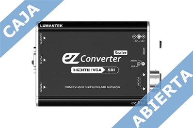 LUMANTEK EZ-HS+ (Caja abierta) Conversor escalador HDMI/VGA a (HD)-SDI