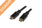 STARTECH (Usado) Cable HDMI 10 mts, amplificado, comp 2K/4K, alta calidad.