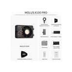 ZHIYUN MOLUS X100 PRO (Usado) Kit completo de accesorios para Foco LED de tipo COB de 100W