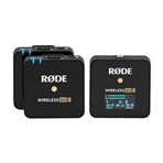 RODE WIRELESS GO II DUAL Sistema de micrófono inalámbrico de doble canal.