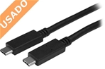 STARTECH (Usado) Cable USB-C 3.1 M-M de 1 metro y alimentación (Usado)