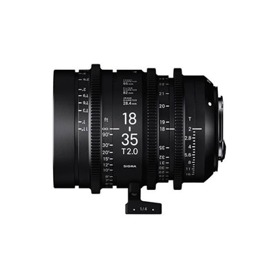 SIGMA 18-35MM T2 F/CE Óptica Cine Zoom 18-35 mm T2 montura EF.