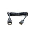 ATOMOS Micro HDMI - Full HDMI Espiral 50 cm.