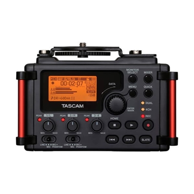 TASCAM DR-60D MKII Grabador de audio 4 de canales.