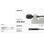 SONY ECM-MS2 (Usado) Micro de cañón corto (137 mm) conmutable Stereo/Mono