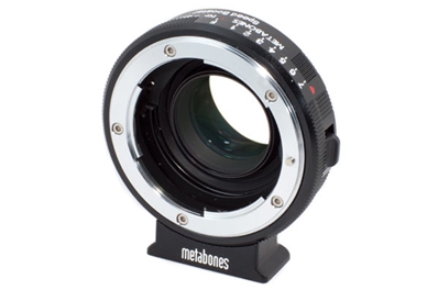 METABONES MB SPNFG-BMCC-BM1 Adaptador Speed Booster NIKON G para Cinema Camera montura MFT.