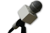 FONESTAR MT-4B Cubo para micrófonos de mano. Color blanco.