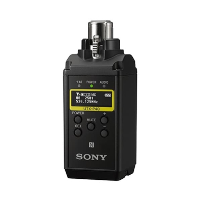 SONY UTX-P40/K33 Transmisor con entrada XLR. Convierte un micrófono dinámico