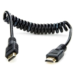 ATOMOS Cable espiral 50-65 cm HDMI a HDMI.